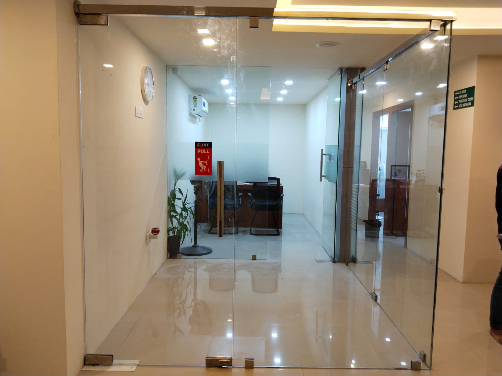 OFFICE GLASS PARTITION AND CABINS IN KOCHI